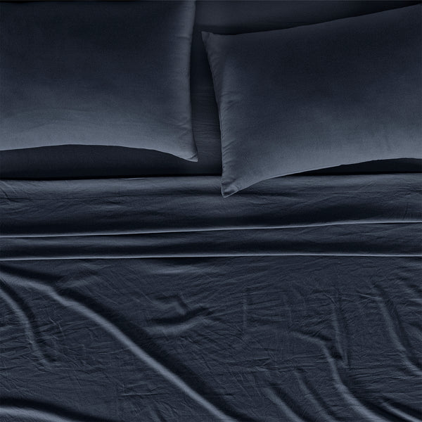 Sábanas Viasoft Washed Marino MAT