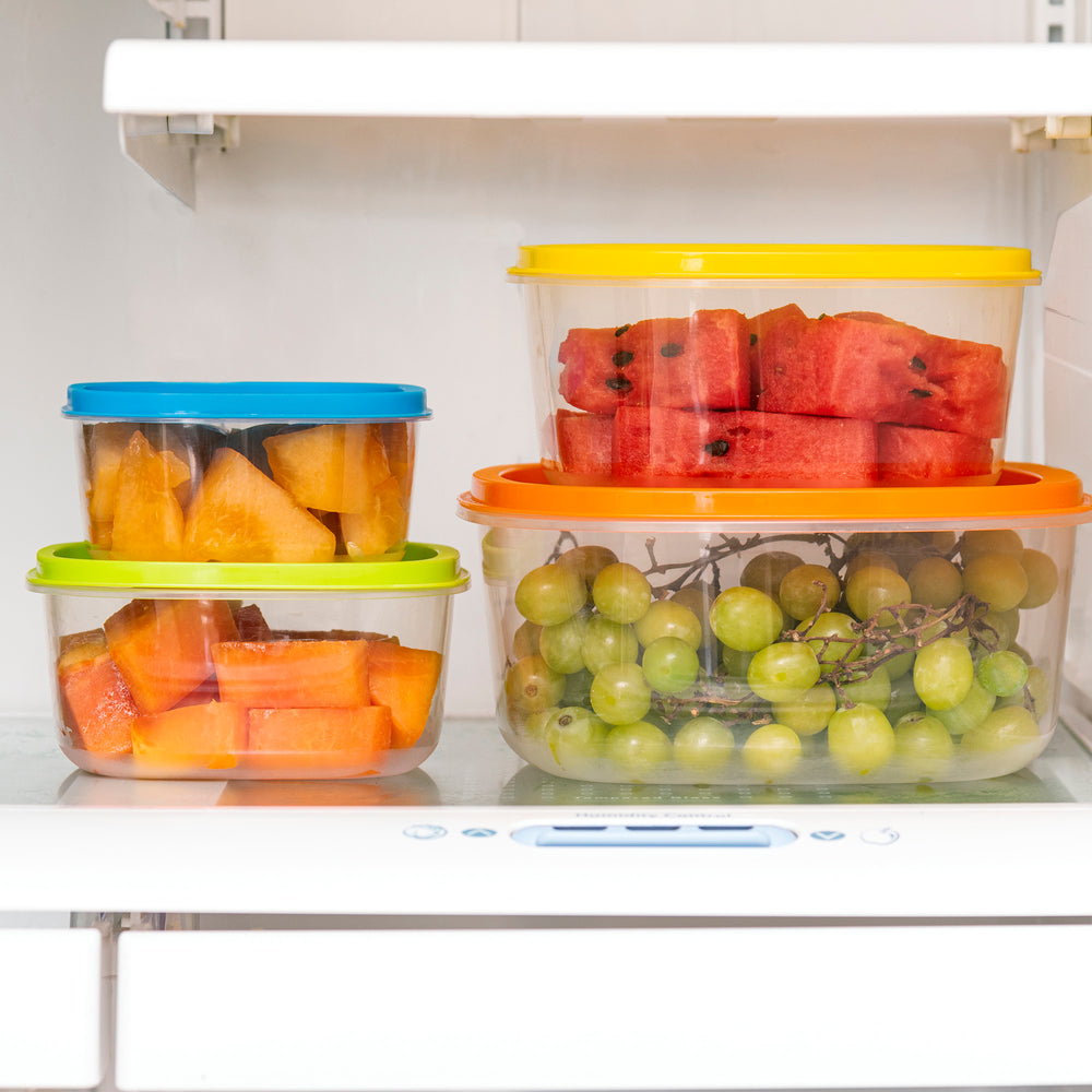 Accesorios De Cocina Set Contenedores Colores Cuadrados UNITALLA