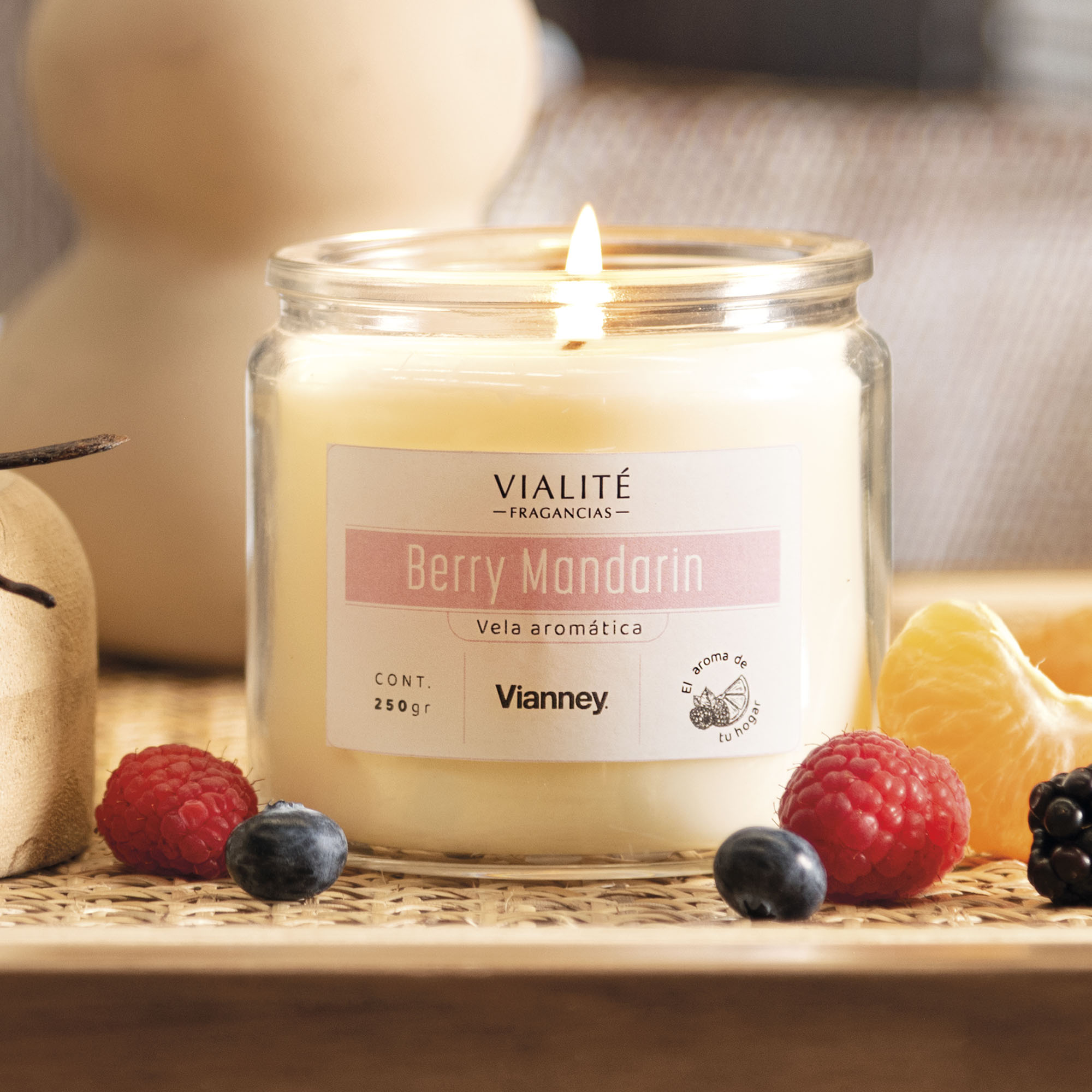 Velas Berry Mandarin 250 GR